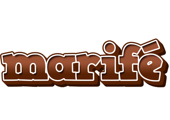 Marifé brownie logo