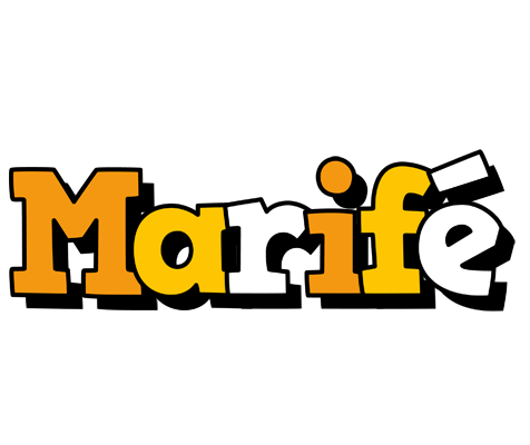 Marifé cartoon logo