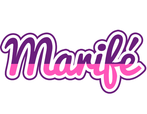 Marifé cheerful logo