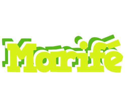 Marifé citrus logo
