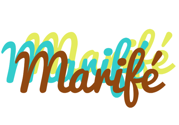 Marifé cupcake logo