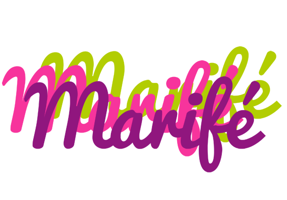 Marifé flowers logo
