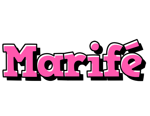 Marifé girlish logo