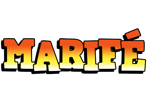 Marifé sunset logo