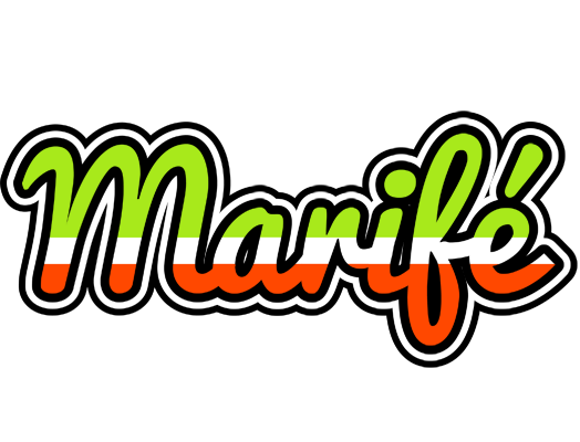 Marifé superfun logo