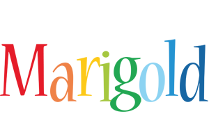 Marigold birthday logo