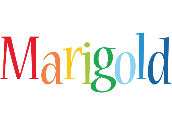 Marigold birthday logo
