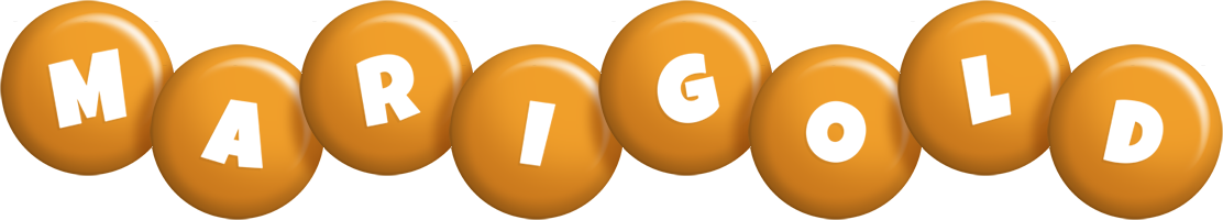 Marigold candy-orange logo