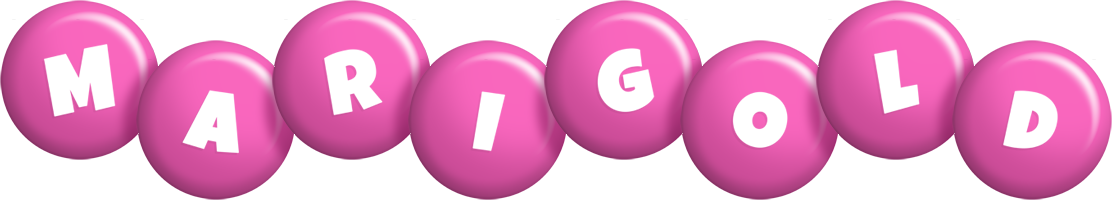 Marigold candy-pink logo