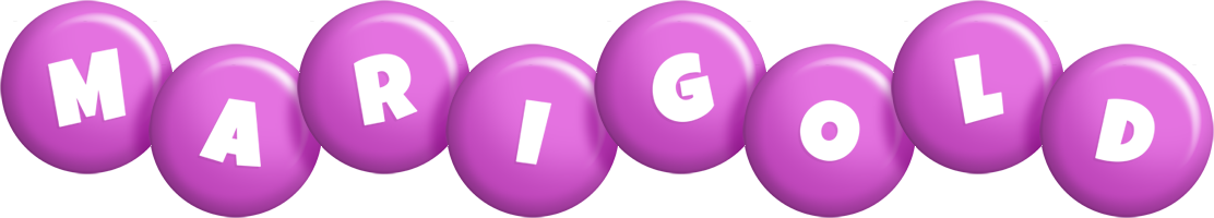 Marigold candy-purple logo