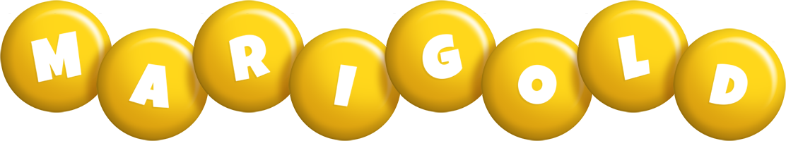 Marigold candy-yellow logo