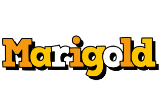 Marigold cartoon logo