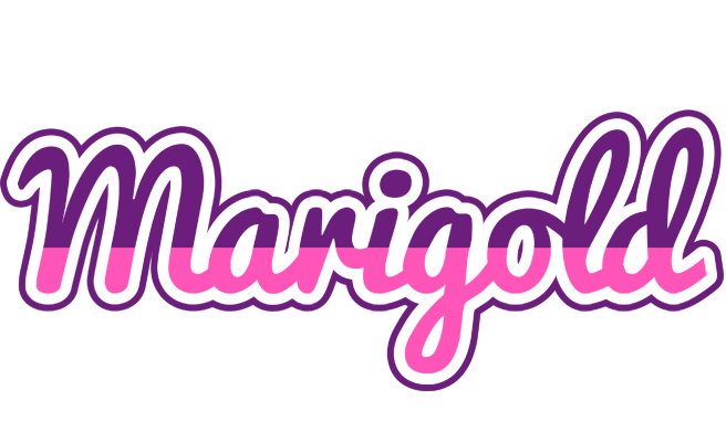 Marigold cheerful logo