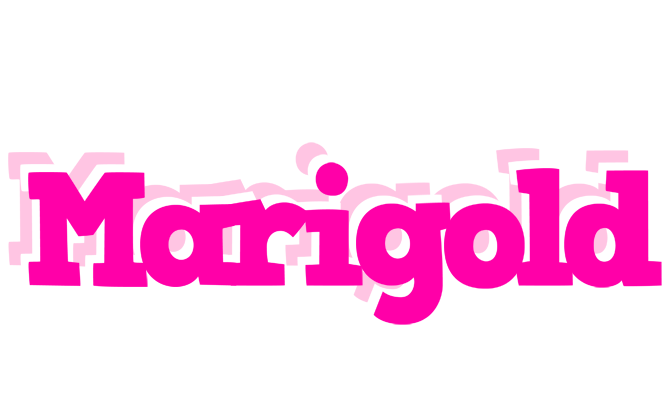 Marigold dancing logo