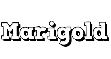 Marigold snowing logo