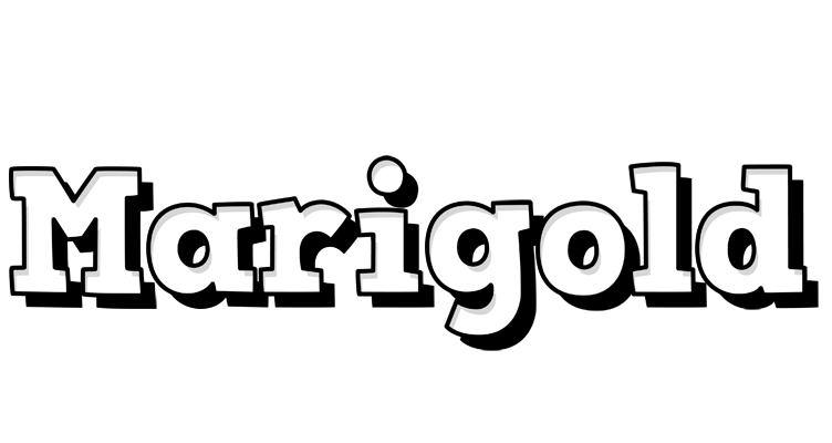 Marigold snowing logo