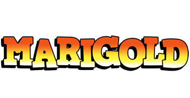 Marigold sunset logo