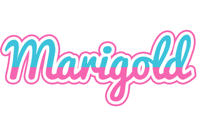 Marigold woman logo