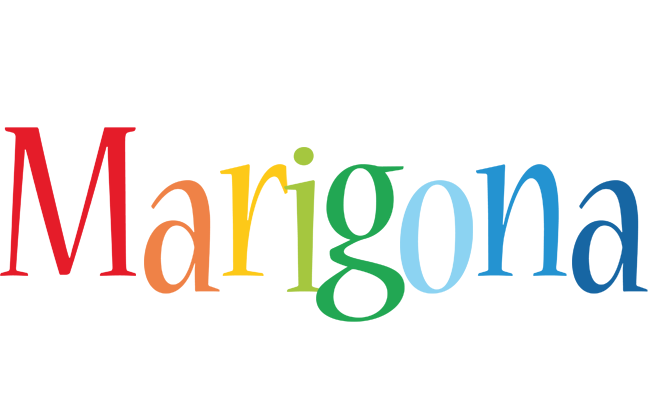 Marigona birthday logo