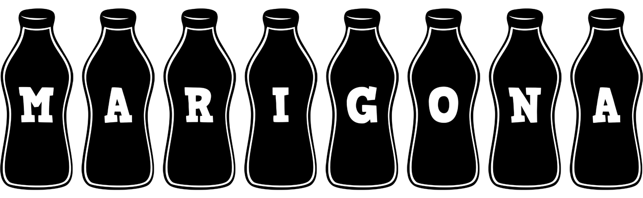 Marigona bottle logo