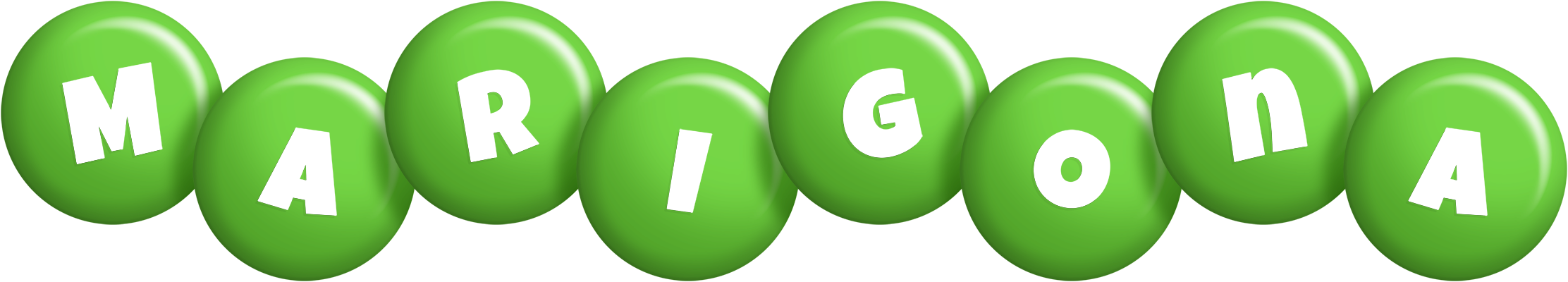 Marigona candy-green logo