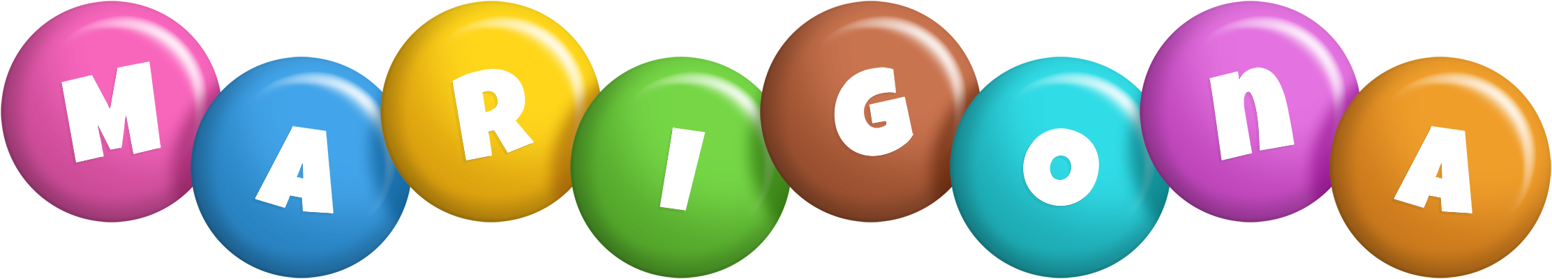 Marigona candy logo