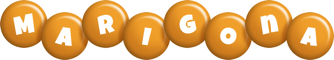 Marigona candy-orange logo