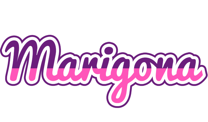 Marigona cheerful logo