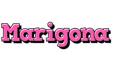 Marigona girlish logo