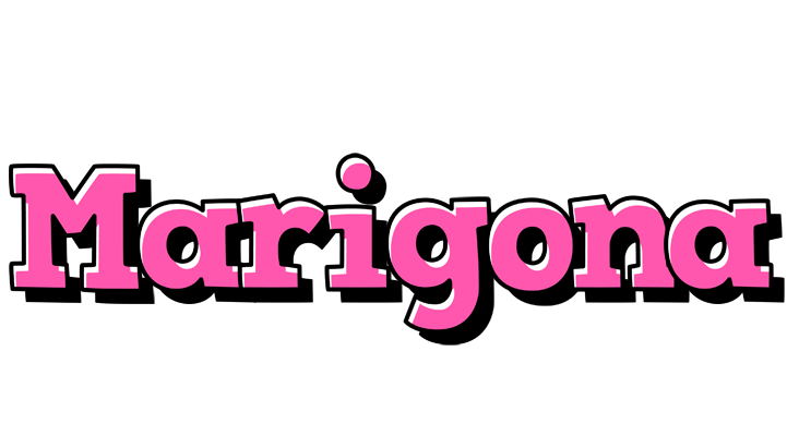 Marigona girlish logo