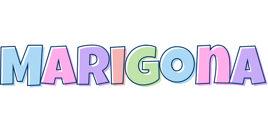 Marigona pastel logo