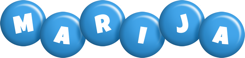 Marija candy-blue logo