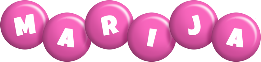 Marija candy-pink logo