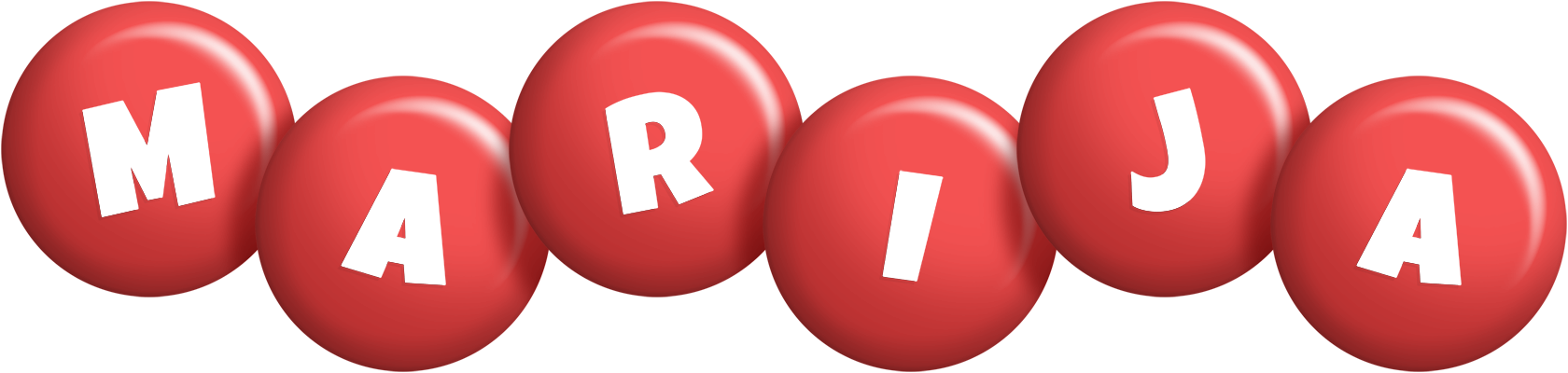 Marija candy-red logo