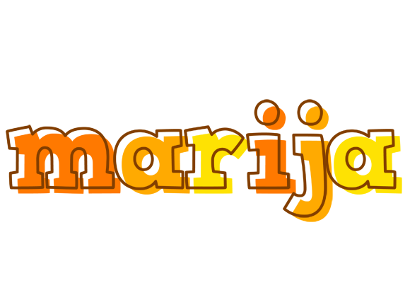 Marija desert logo