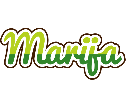 Marija golfing logo