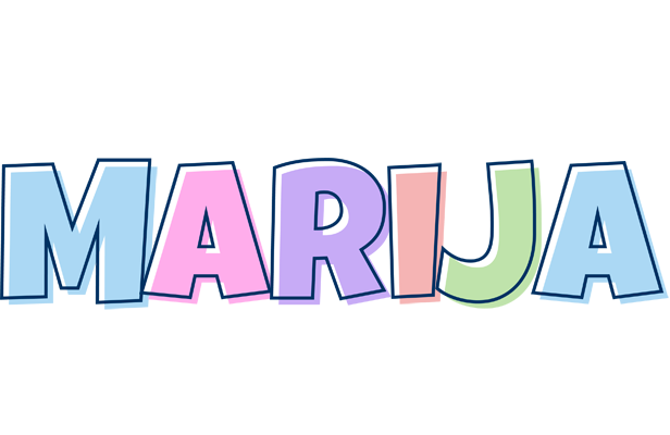 Marija pastel logo