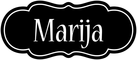 Marija welcome logo