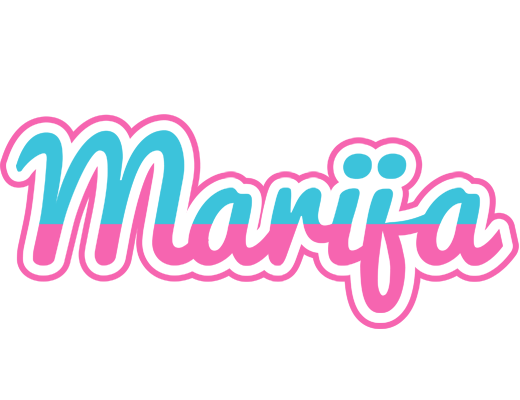 Marija woman logo