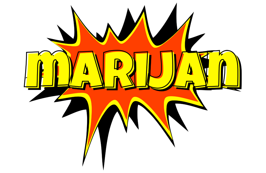 Marijan bazinga logo