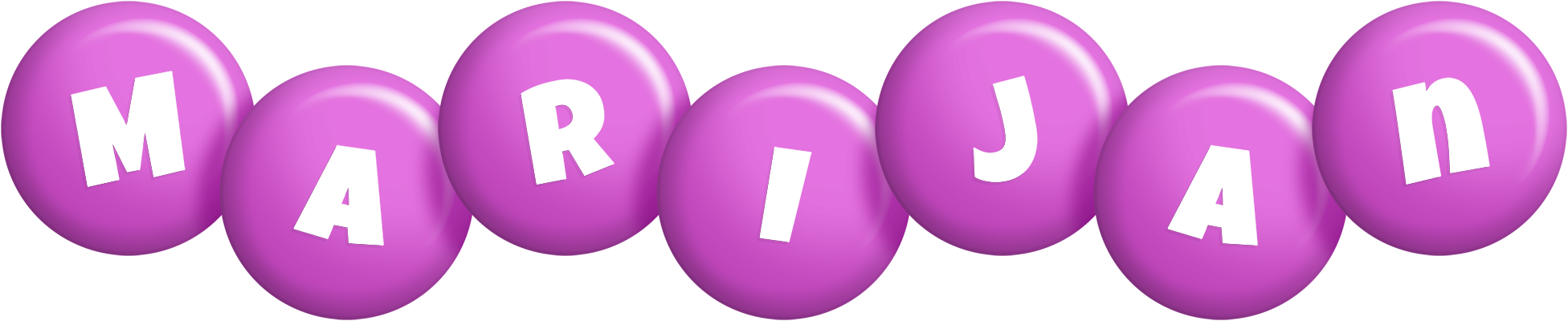 Marijan candy-purple logo