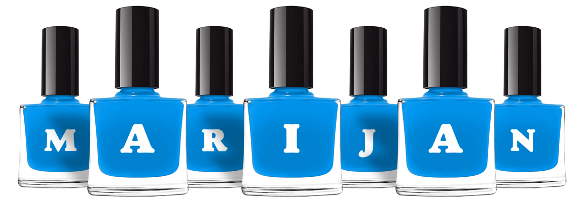 Marijan glossy logo