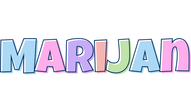 Marijan pastel logo