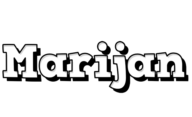 Marijan snowing logo