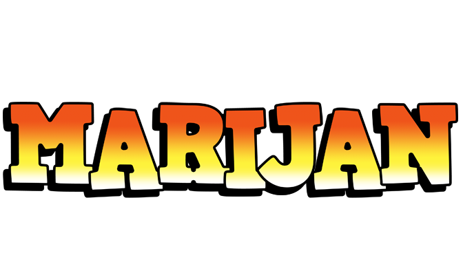 Marijan sunset logo