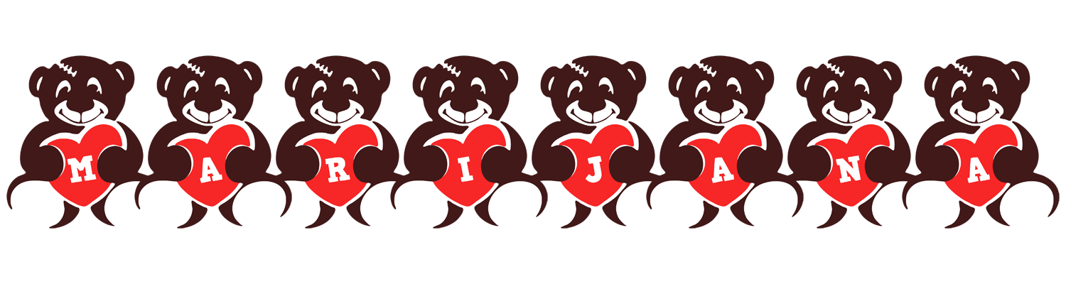 Marijana bear logo