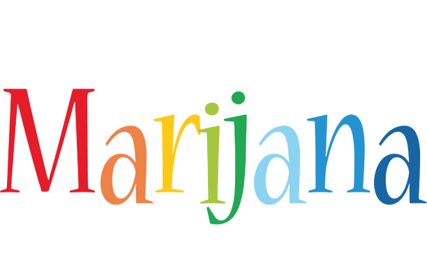Marijana birthday logo