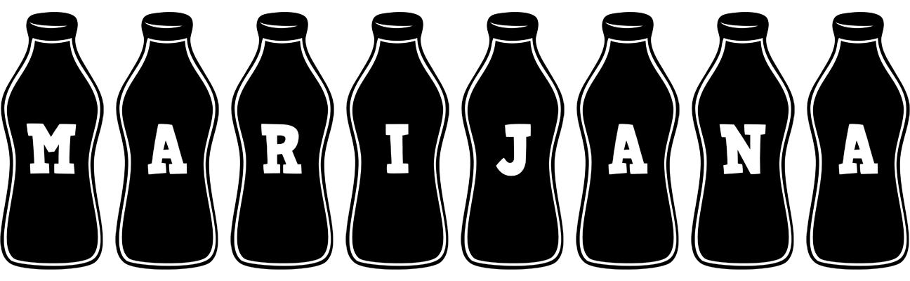 Marijana bottle logo