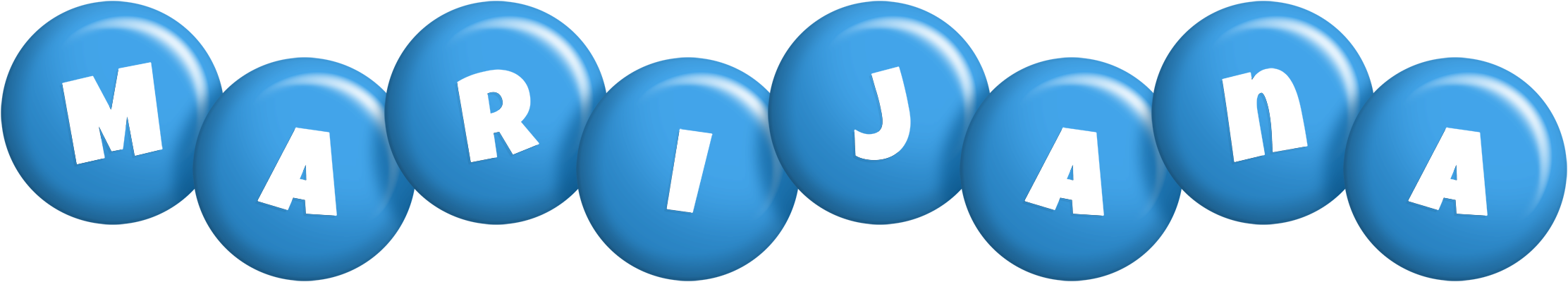 Marijana candy-blue logo