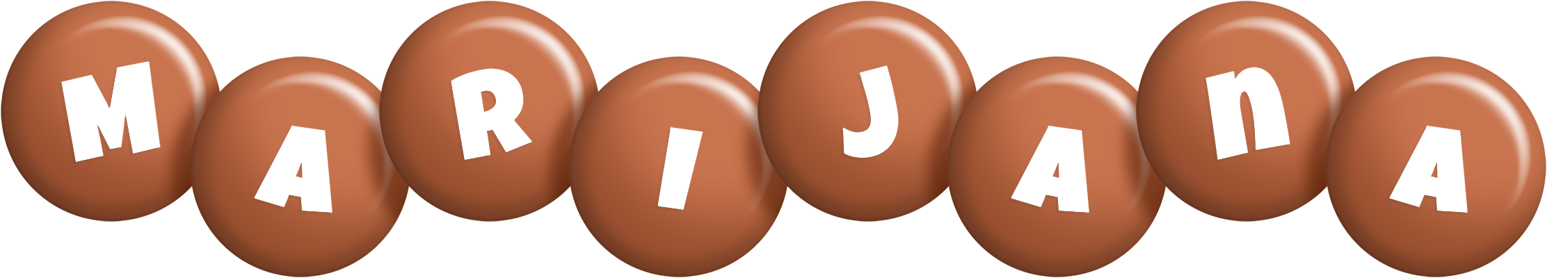 Marijana candy-brown logo